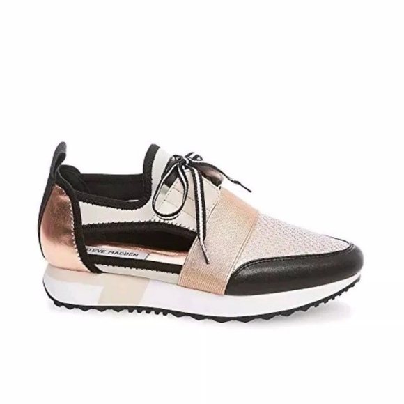 steve madden arctic cutout trainers